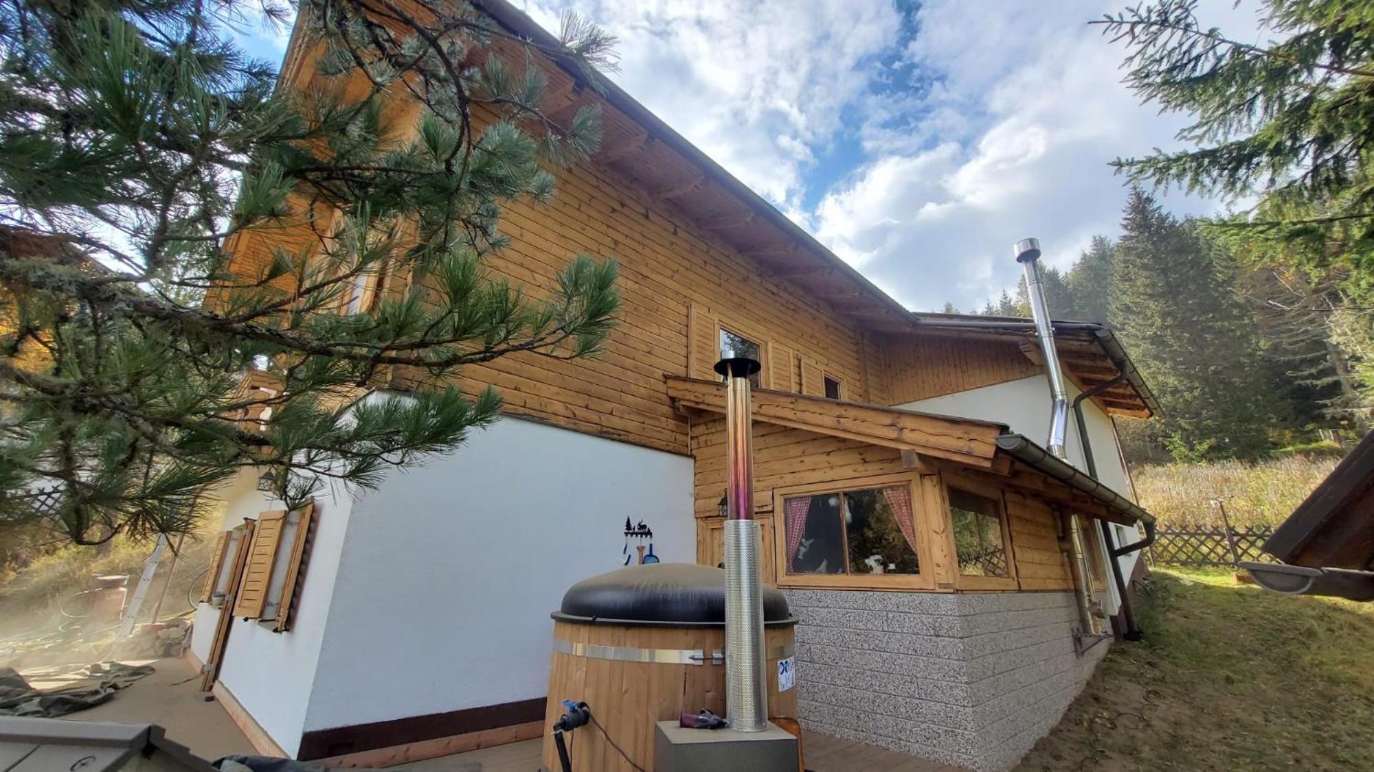 Almhaus Zirbenheim Nicolina Villa Flattnitz Bagian luar foto